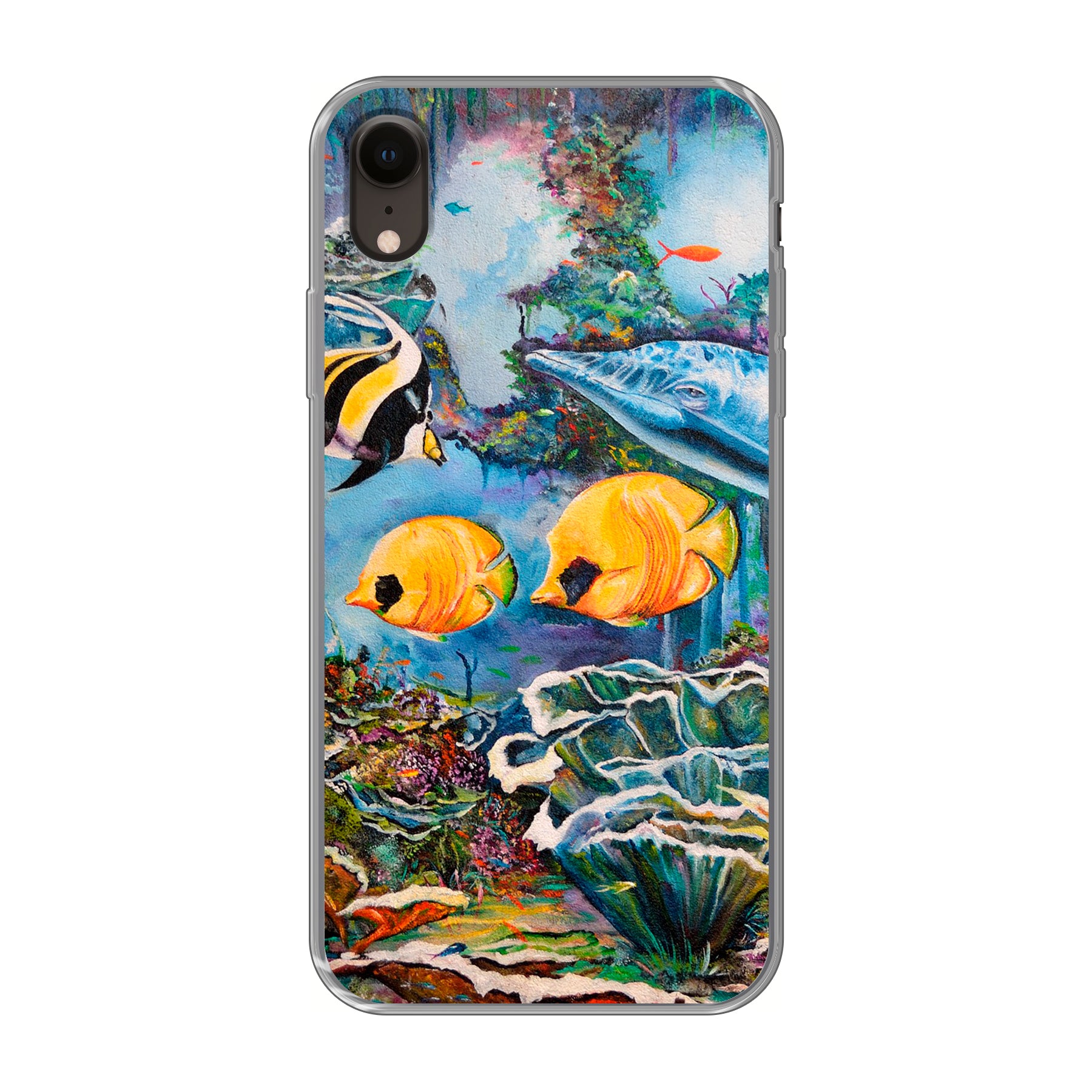 Personlig Gjennomsiktig Deksel (myk) iPhone Xr