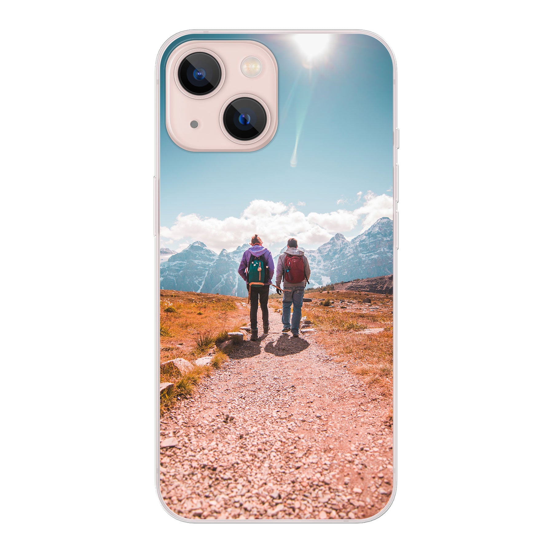 Personlig Gjennomsiktig Deksel (myk) iPhone 13